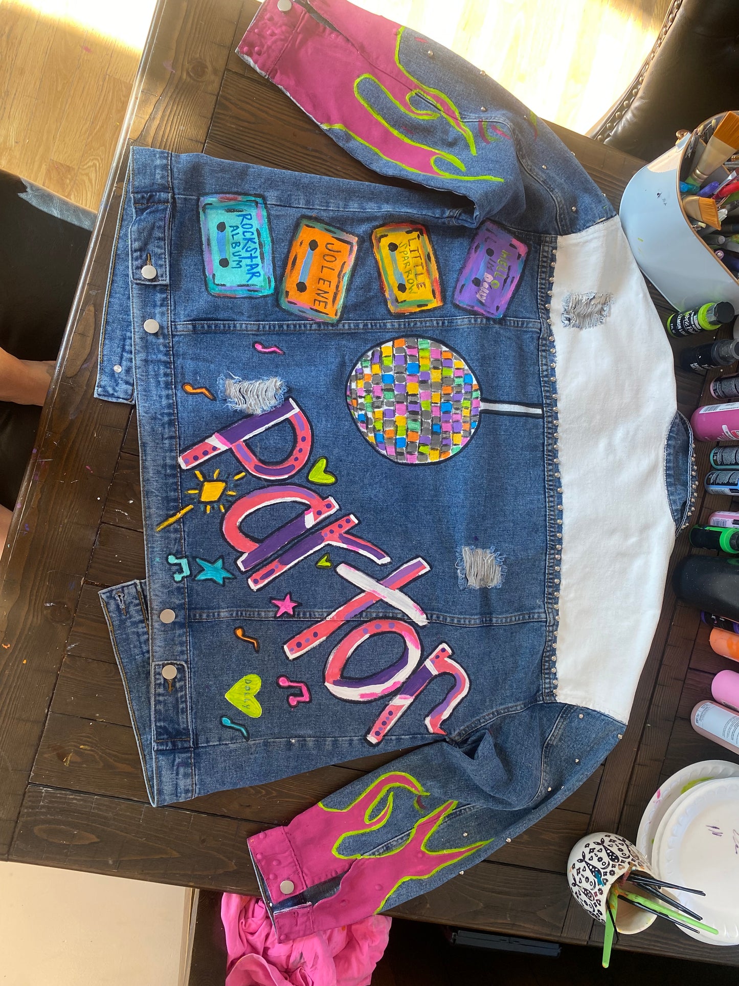 Custom denim DOLLY
