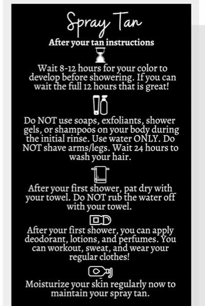 Air Brush Spray Tan