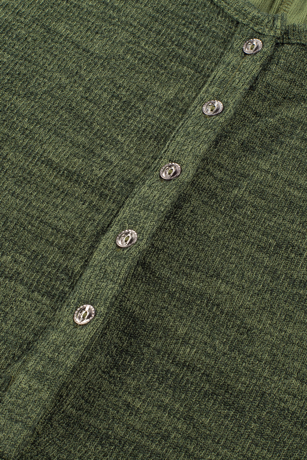 Jungle Green Textured Side Pockets Buttoned Wide Leg Jumpsuit