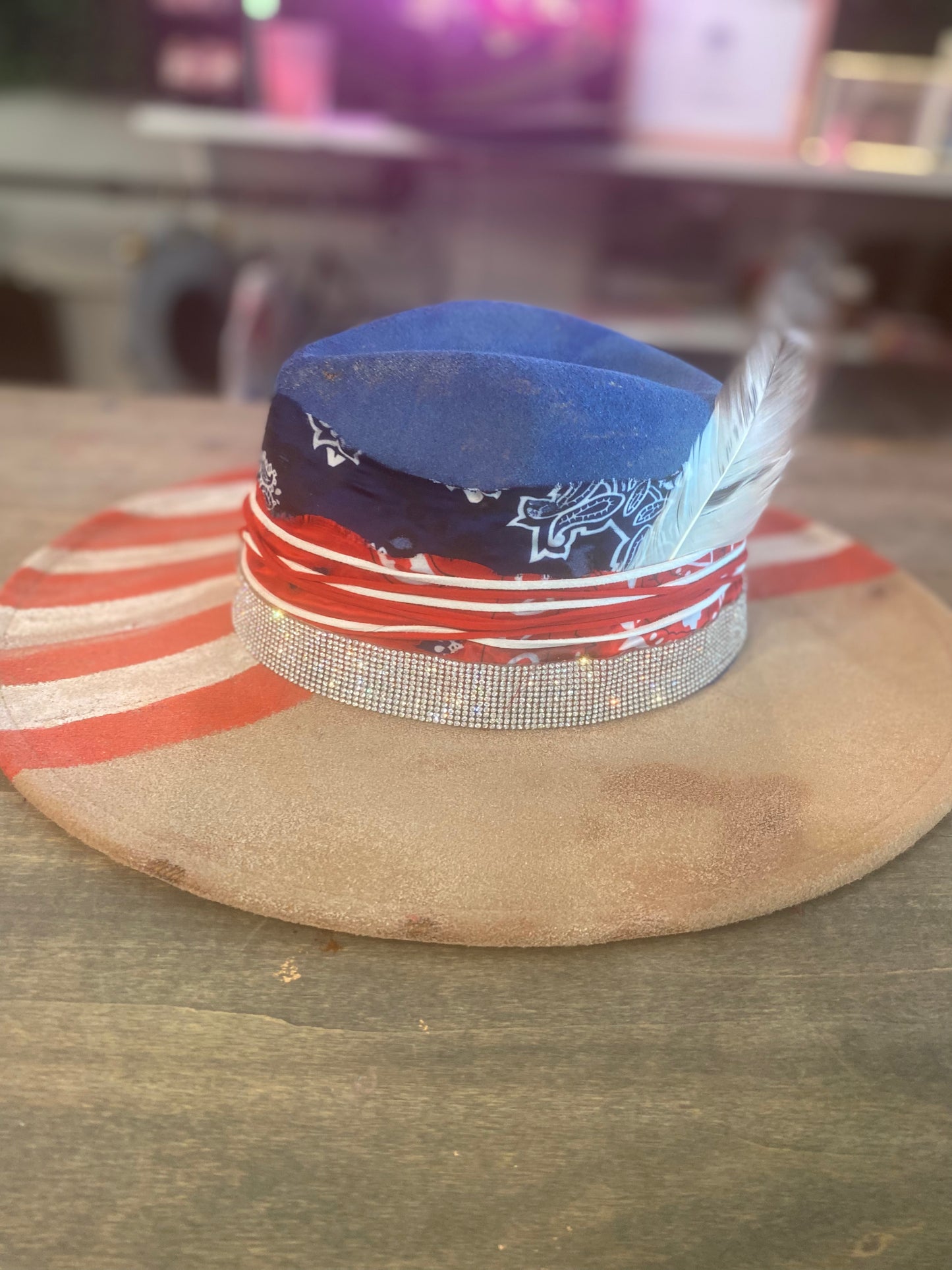 Custom JULY brim