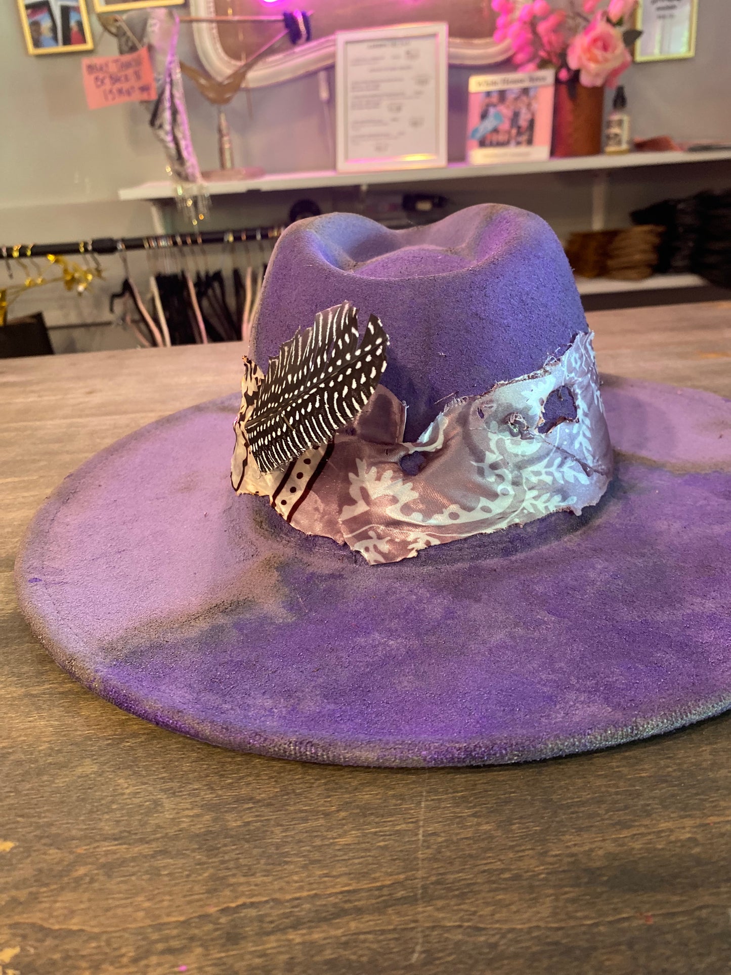 Custom Purp Brim