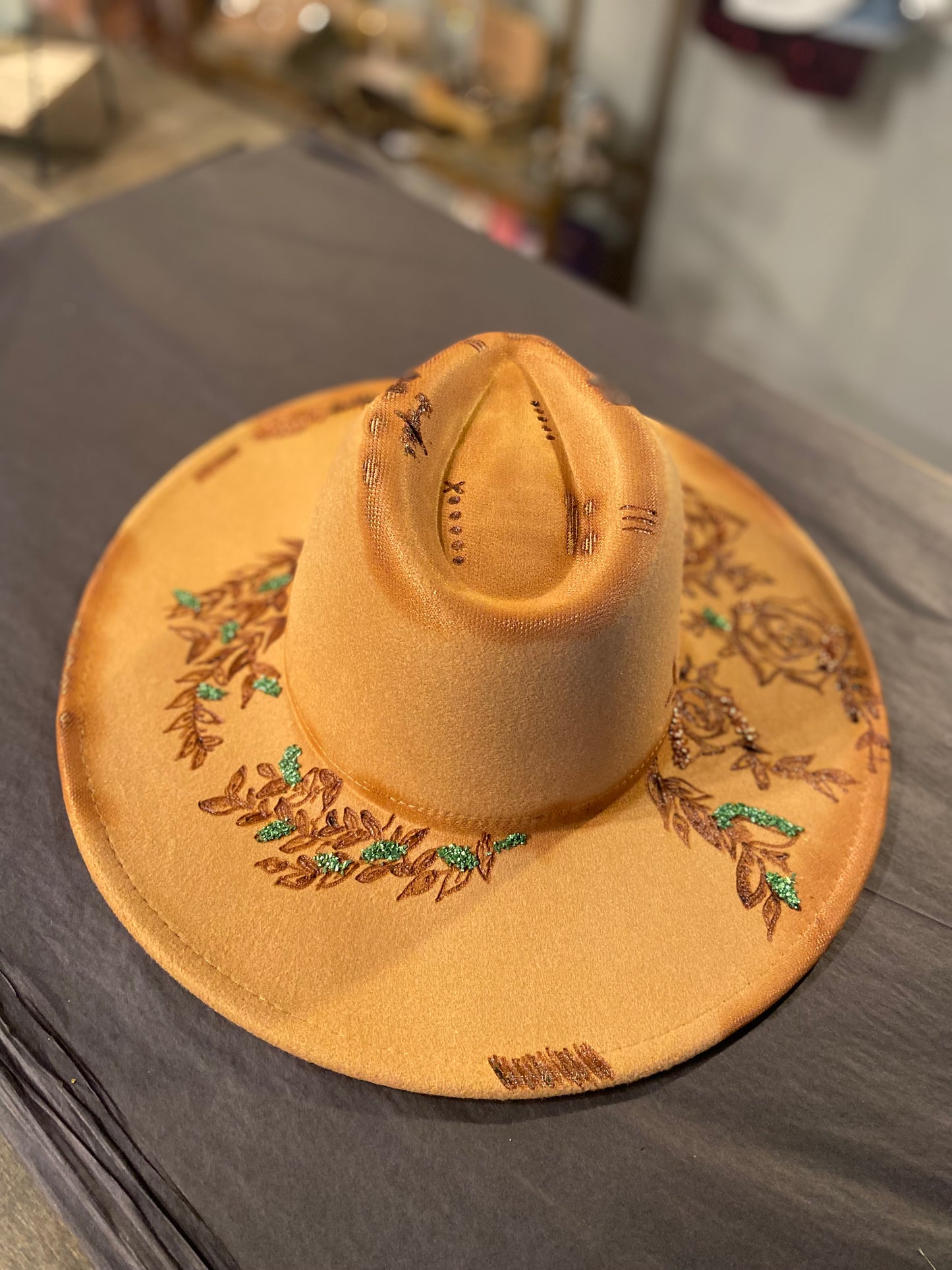 Custom brim Hat