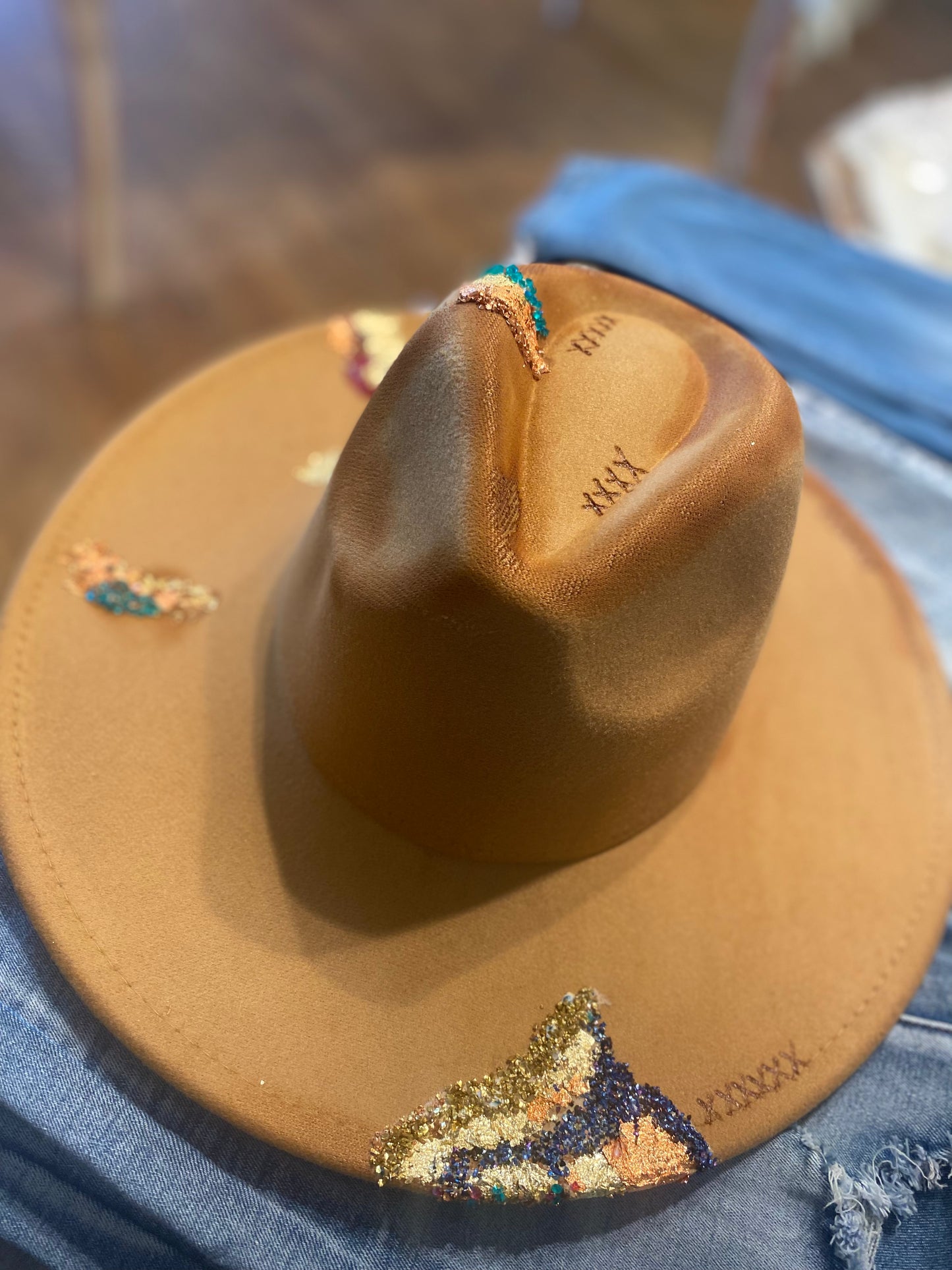 Tan Brim Hat