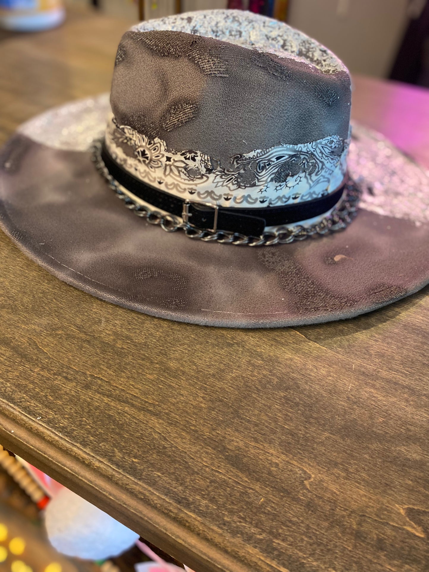 Custom Gray brim113