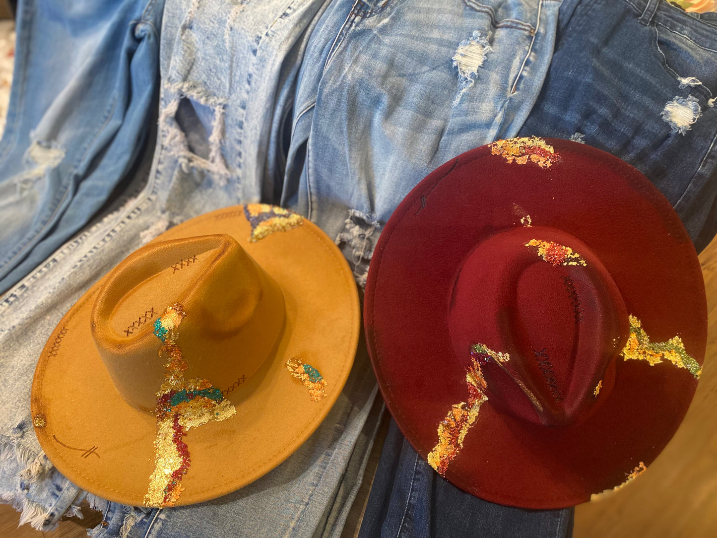 Tan Brim Hat