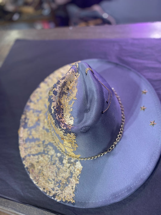 Gold custom Brim